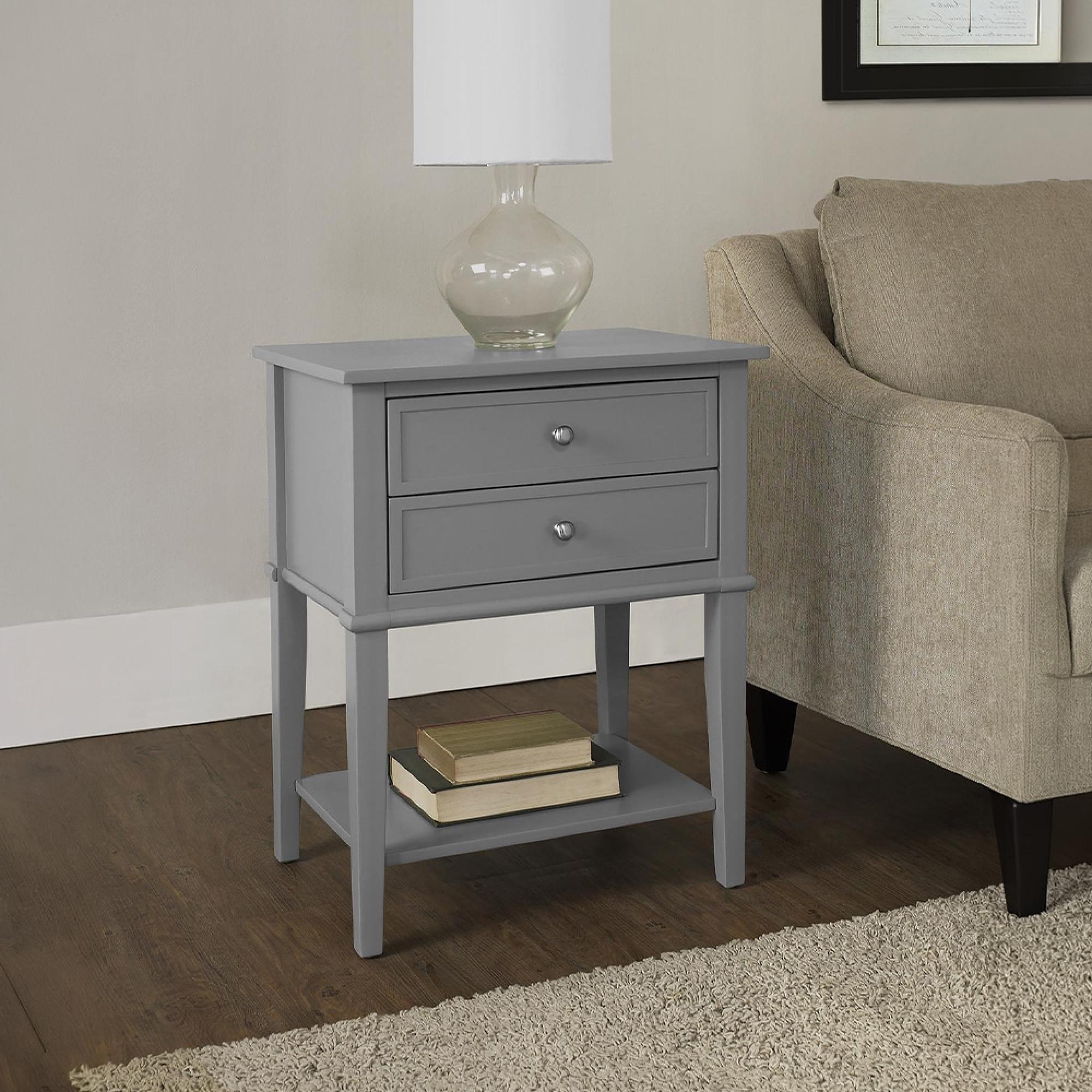 Franklin Accent Table - Grey - 5062196PCOMUK