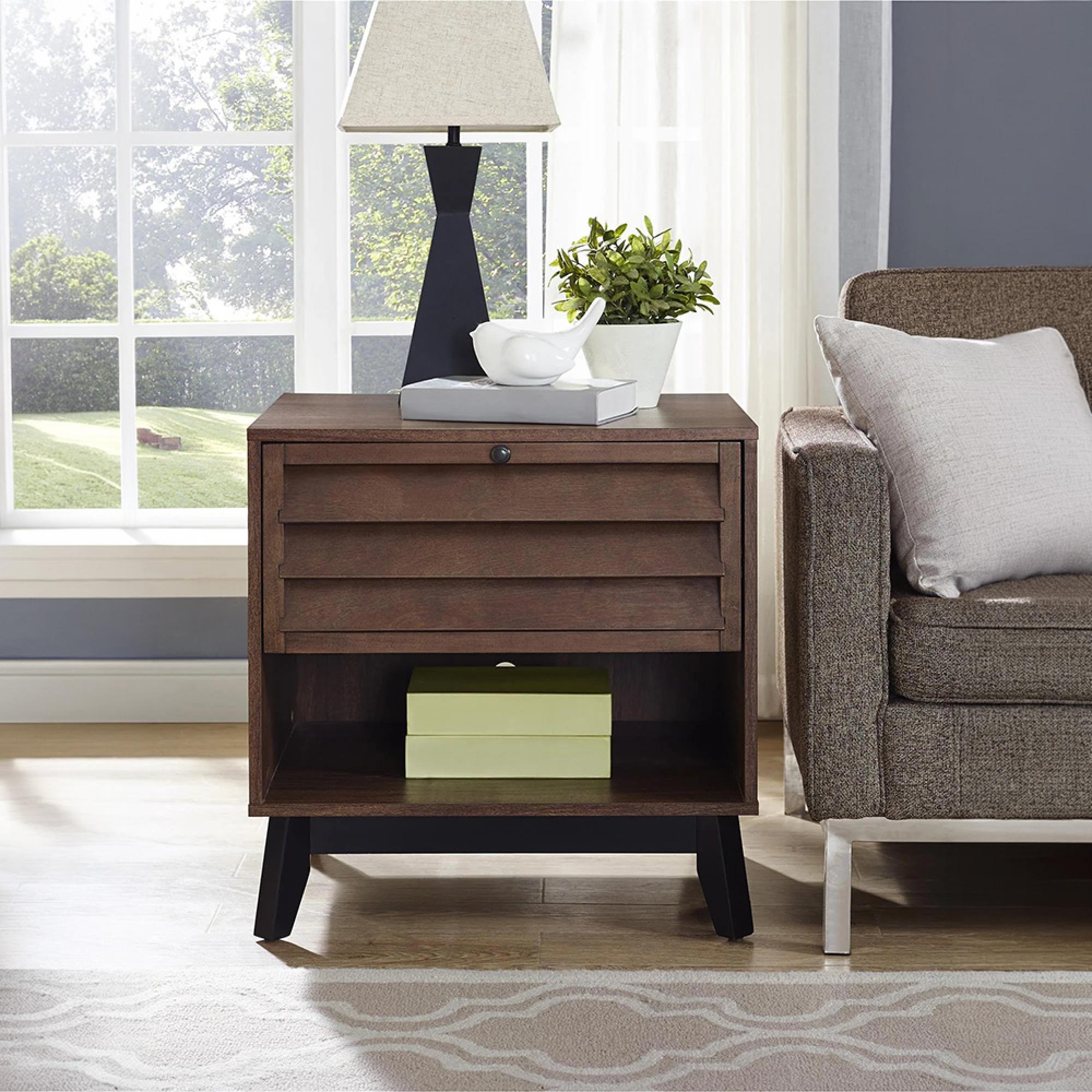 Vaughn Accent Table - Walnut - 5029096COMUK