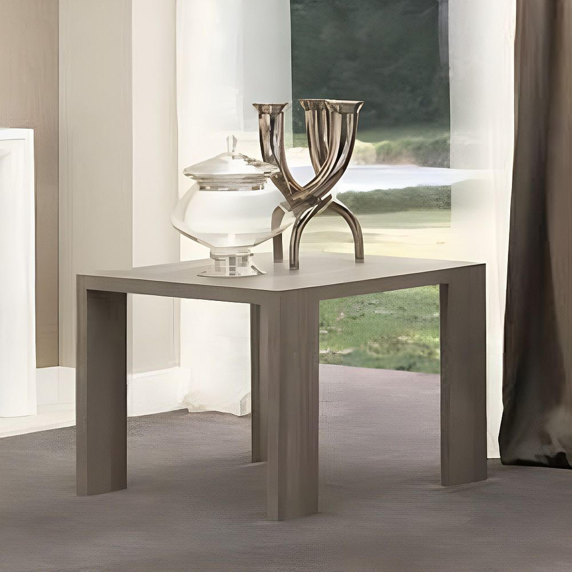 Tivoli Lamp Table - Grey Wood
