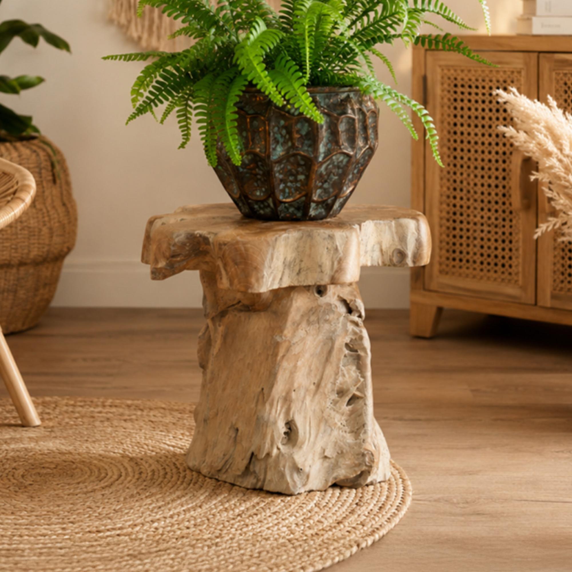 Side Table - Teak Wood