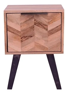 Albadi Side Table - Parquet