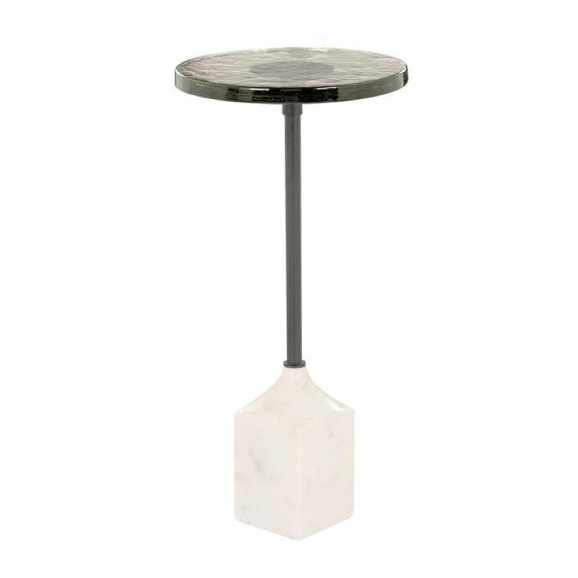 Clearance - Aurora Round Side Table - Glass - FSS16366