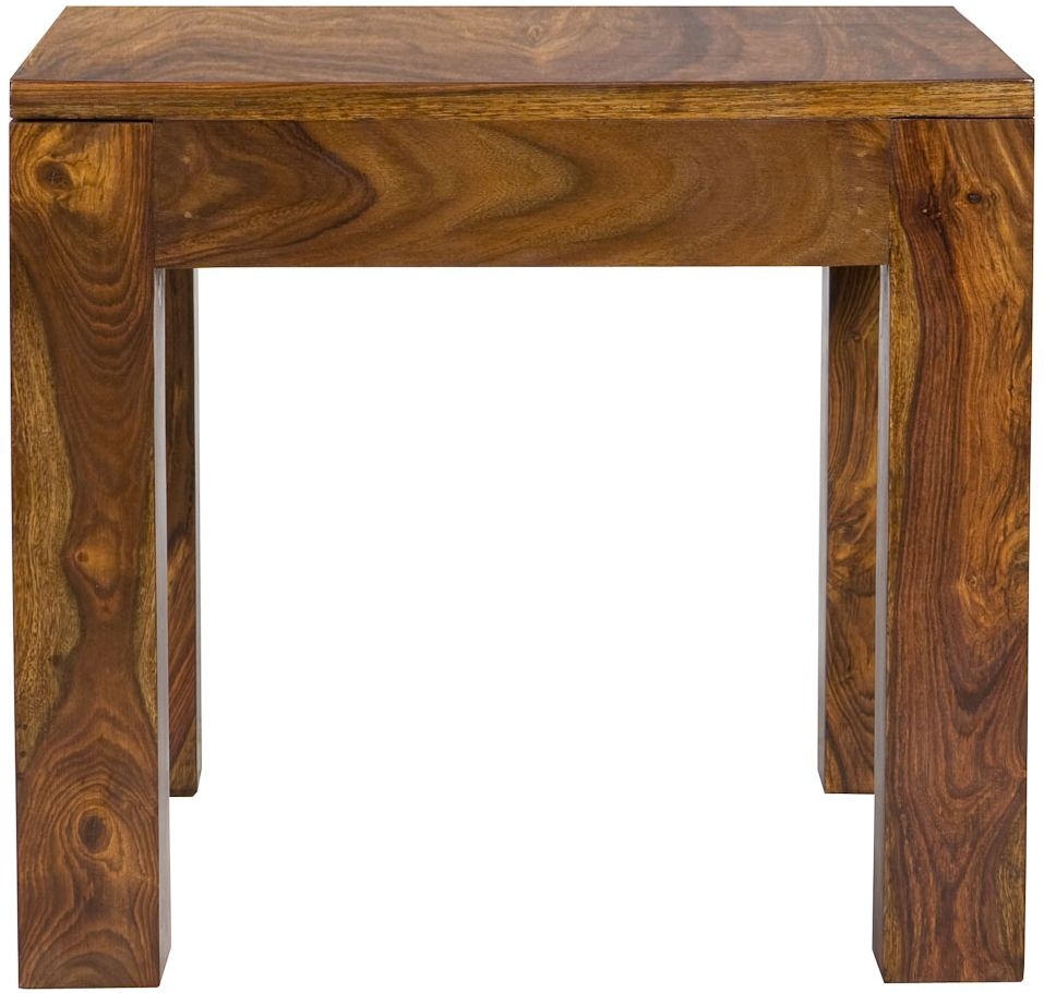 Cuban Lamp Table - Sheesham Wood