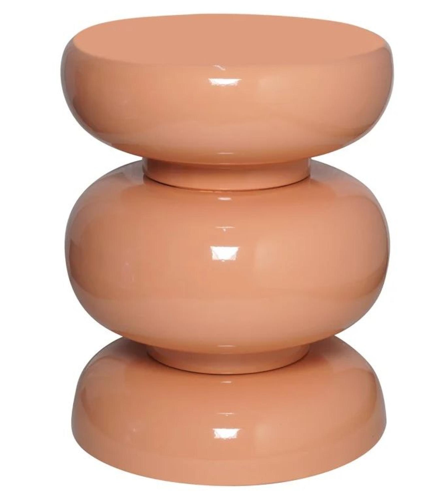 Jari Pink Round End Table