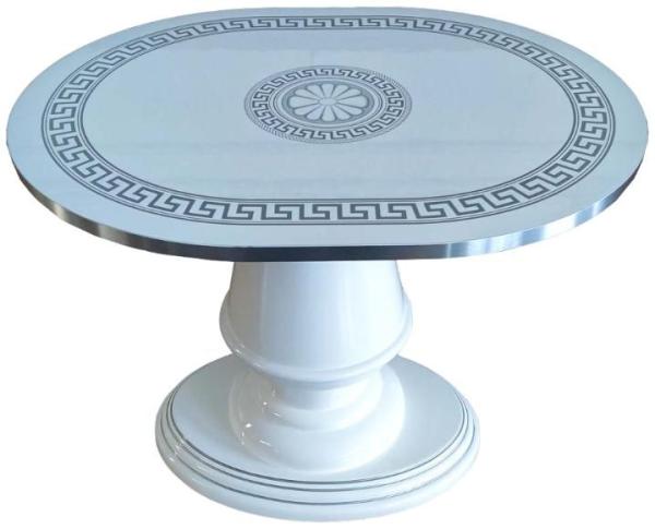 New Venus Lamp Table - Oval - White Italian