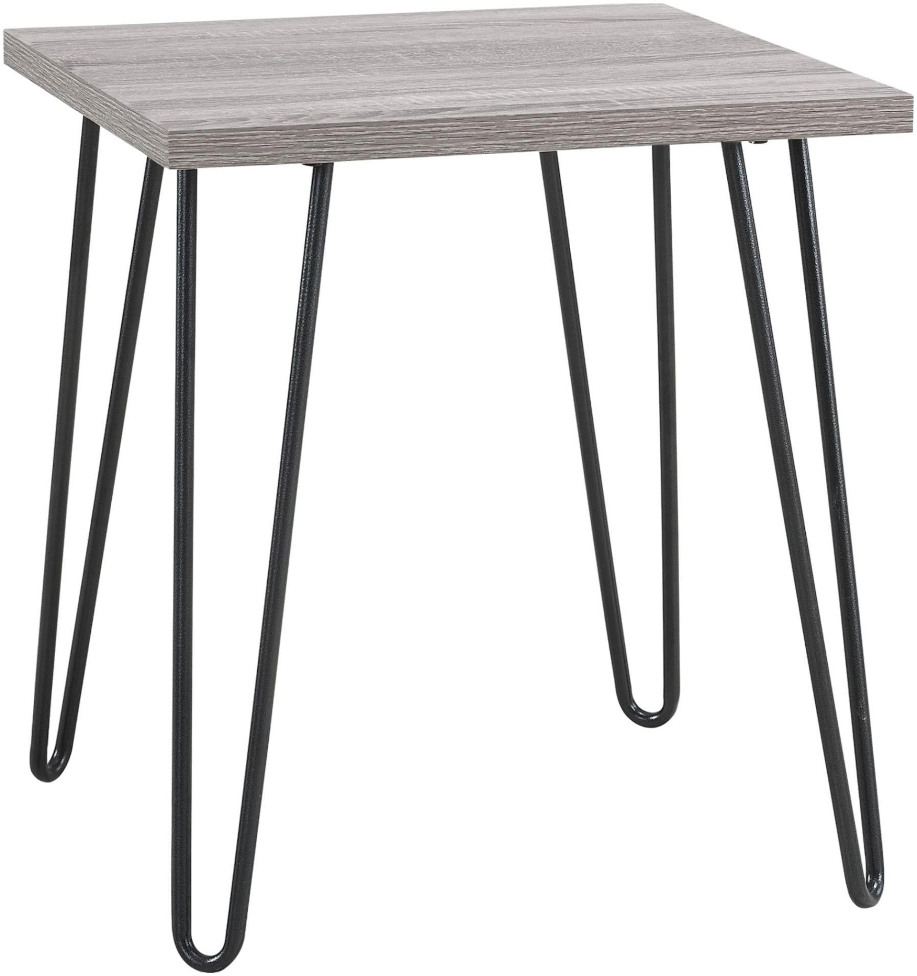 Owen Retro End Table - Grey Oak - 5068196PCOMUK