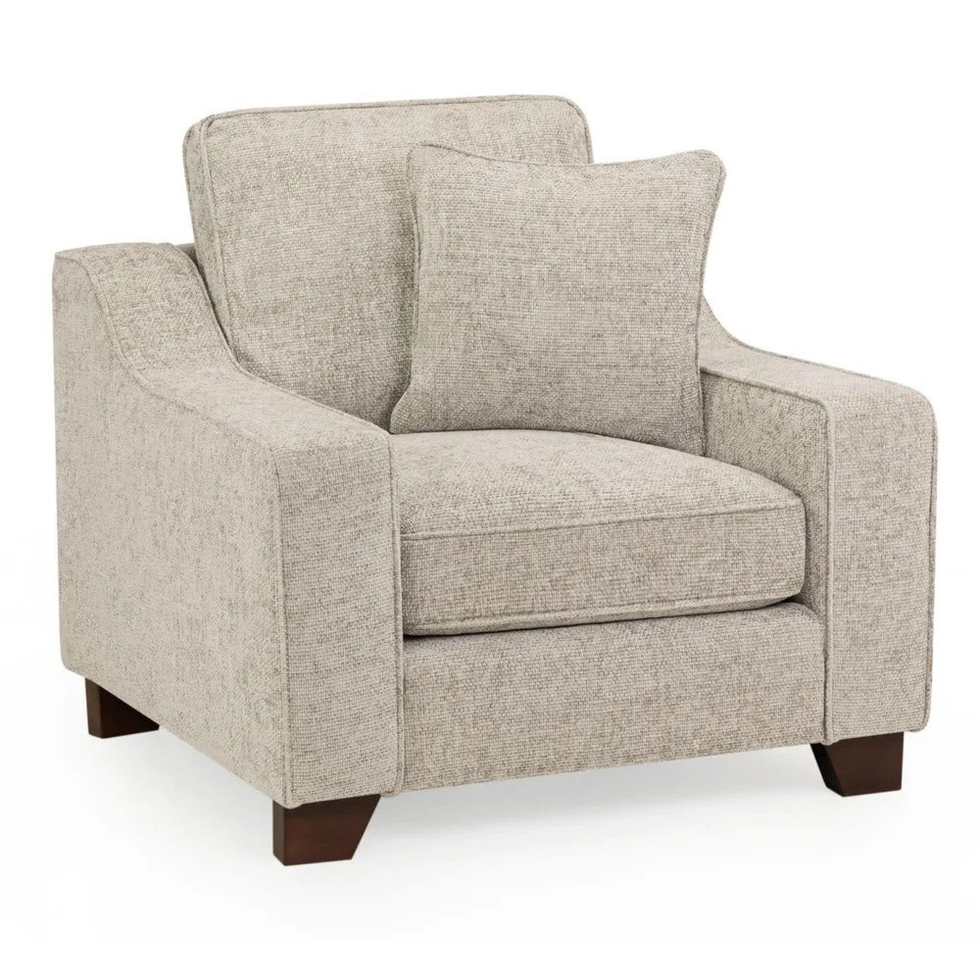 Clearance - Nebraska Armchair - Beige Fabric - FSS16435