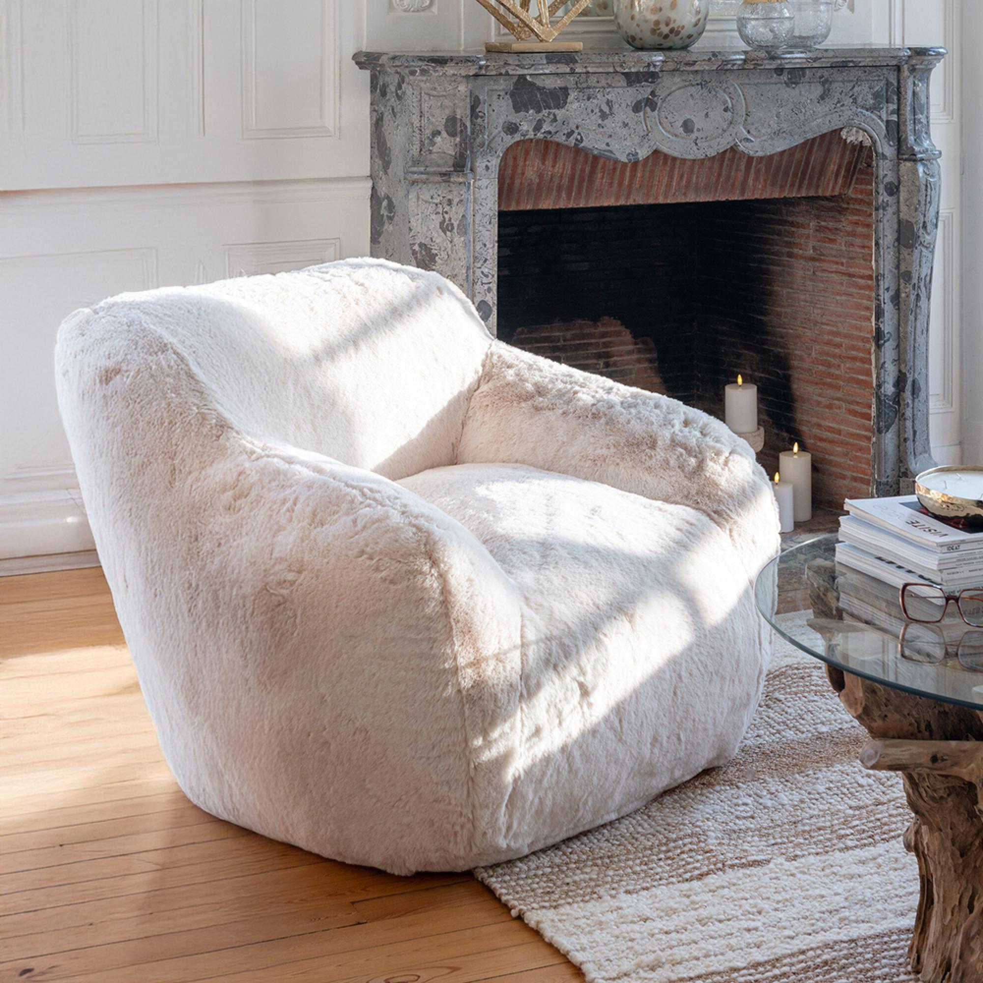 Cutie Armchair - Small - Cream - Fabric