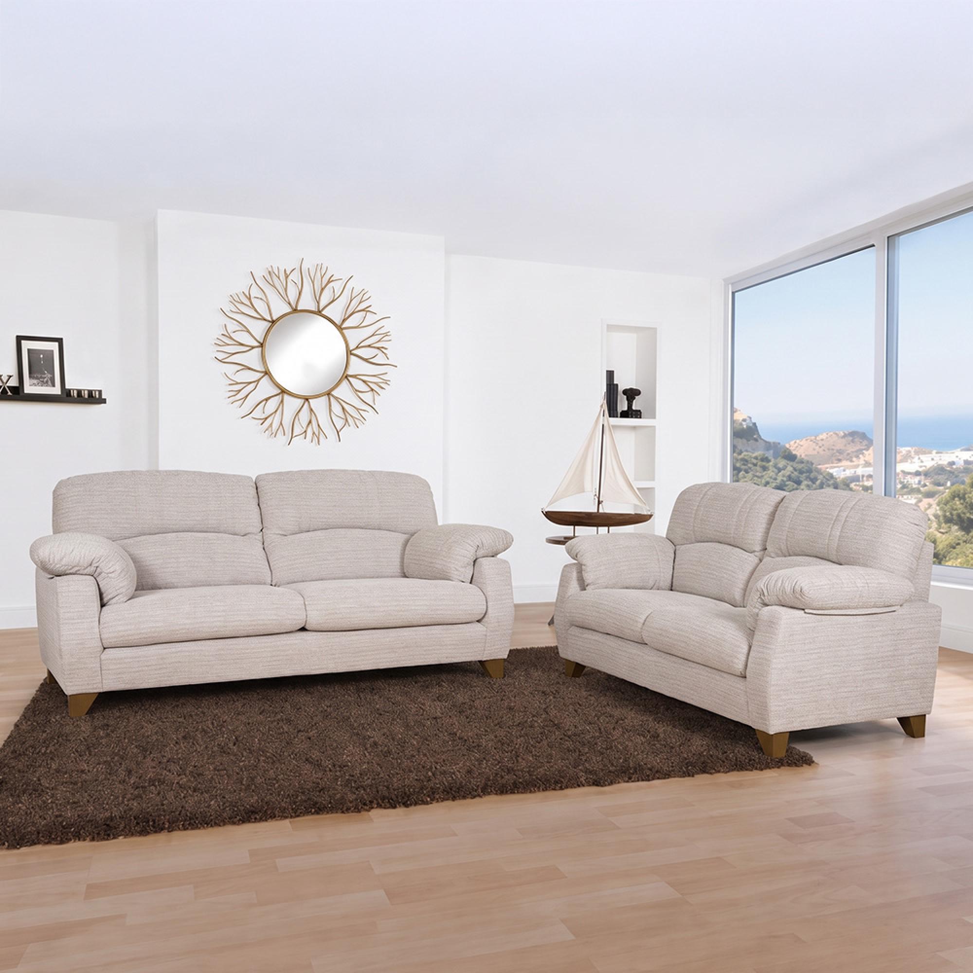 Buoyant Austin Fabric Sofa Set - 3+2 Seater - Variation Available
