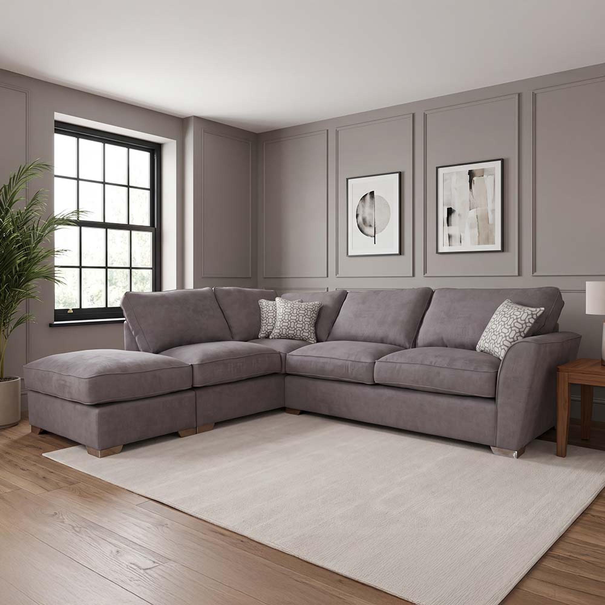 Buoyant Fantasia Fabric Corner Sofa - FST/LFC/RH2 - Variation Available