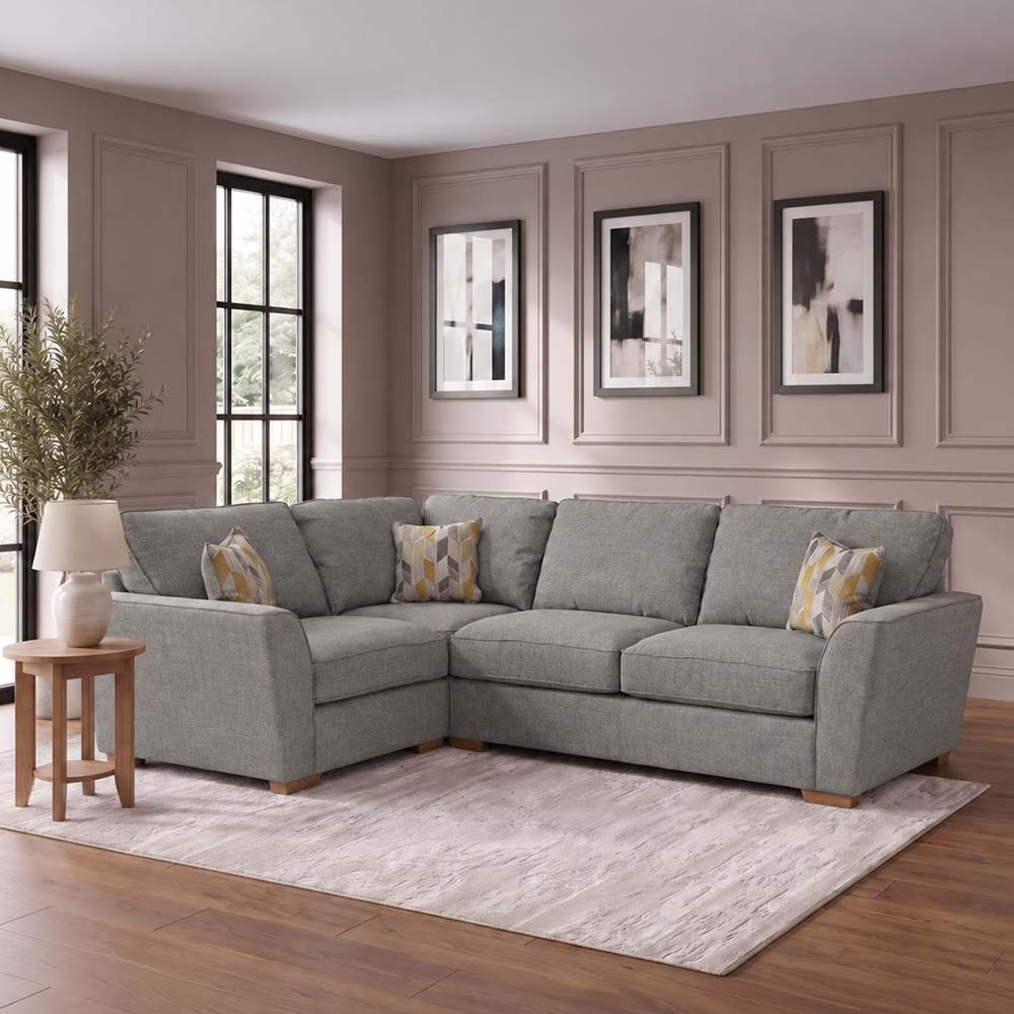 Buoyant Fantasia Fabric Corner Sofa - LH1/COR/RH2 - Variation Available