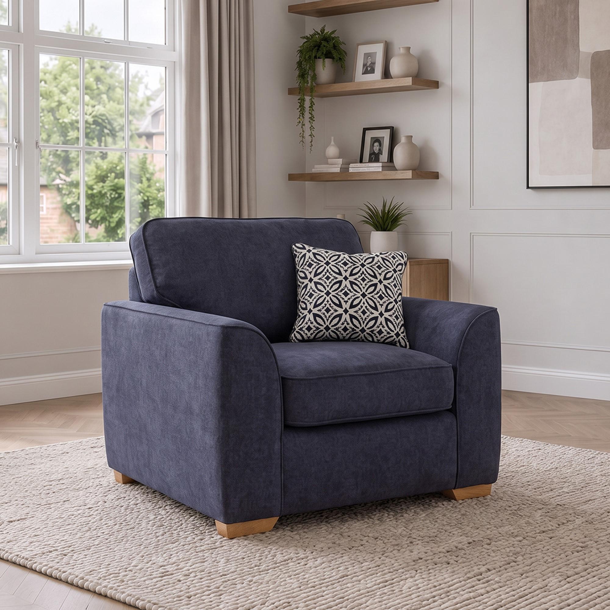 Buoyant Lorna Fabric Armchair - Variation Available