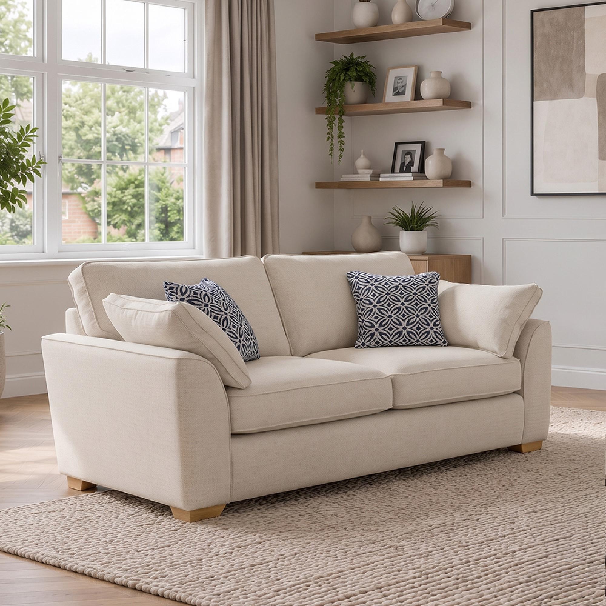Buoyant Lorna Fabric Sofa - 2 Seater - Variation Available