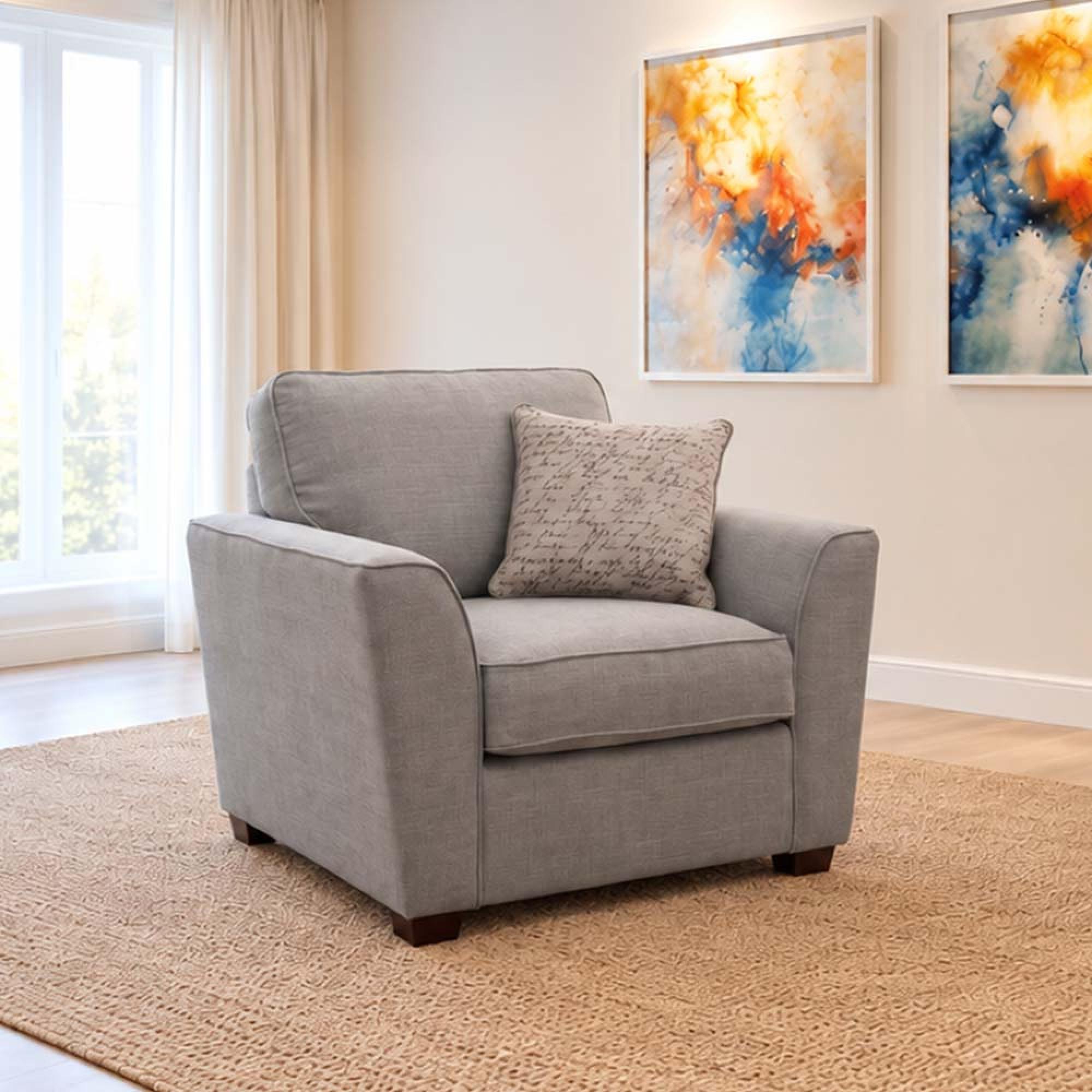 Buoyant Atlantis Fabric Armchair - Variation Available
