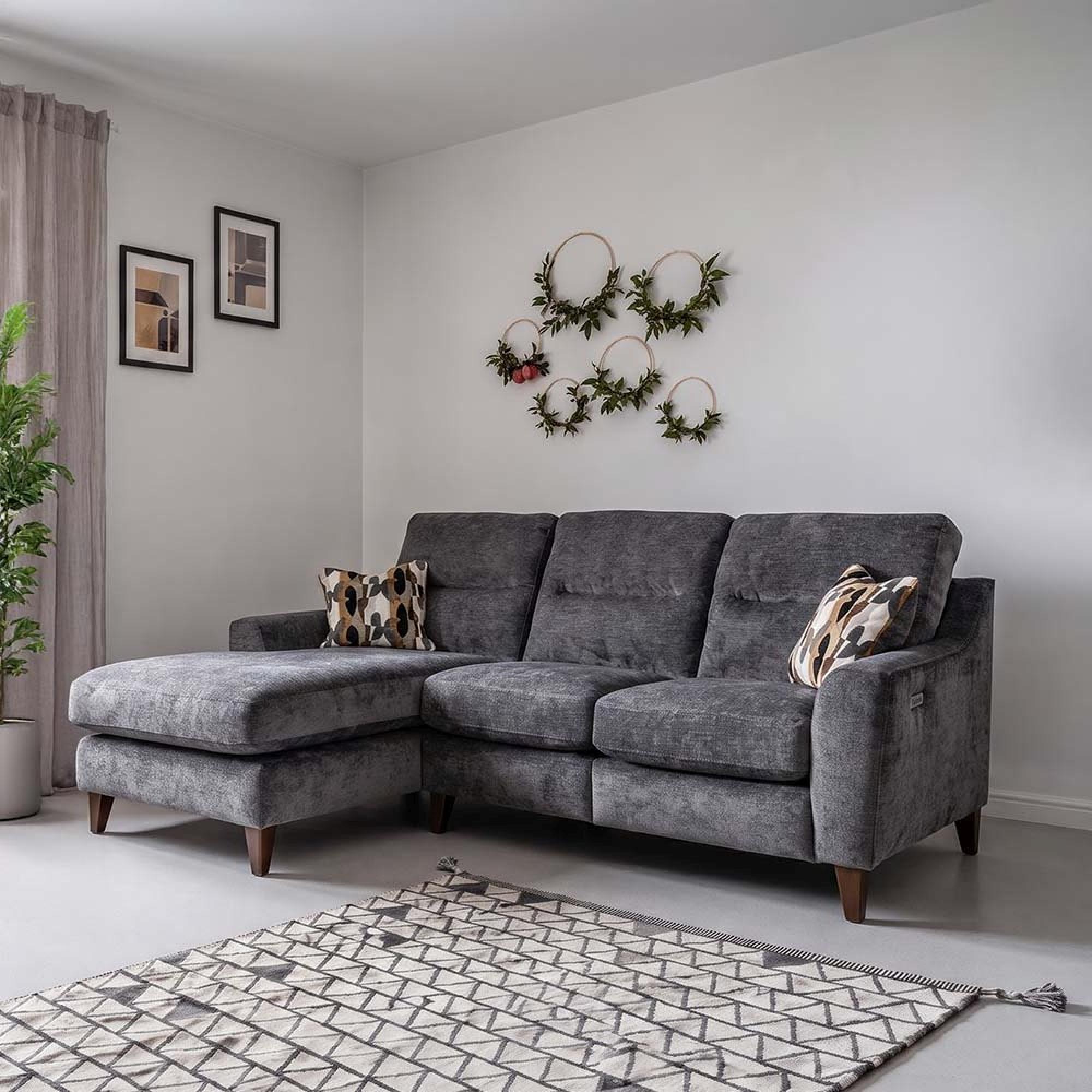 Buoyant Alice Fabric Chaise Sofa - LCC+RH2 - Variation Available