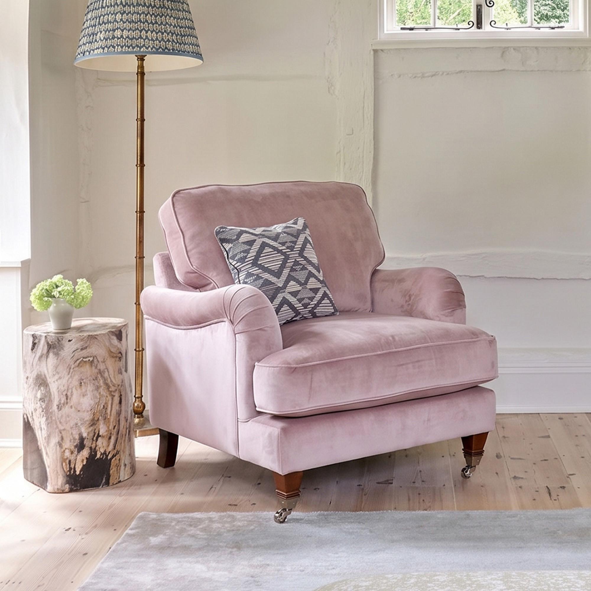 Buoyant Beatrix Fabric Armchair - Variation Available