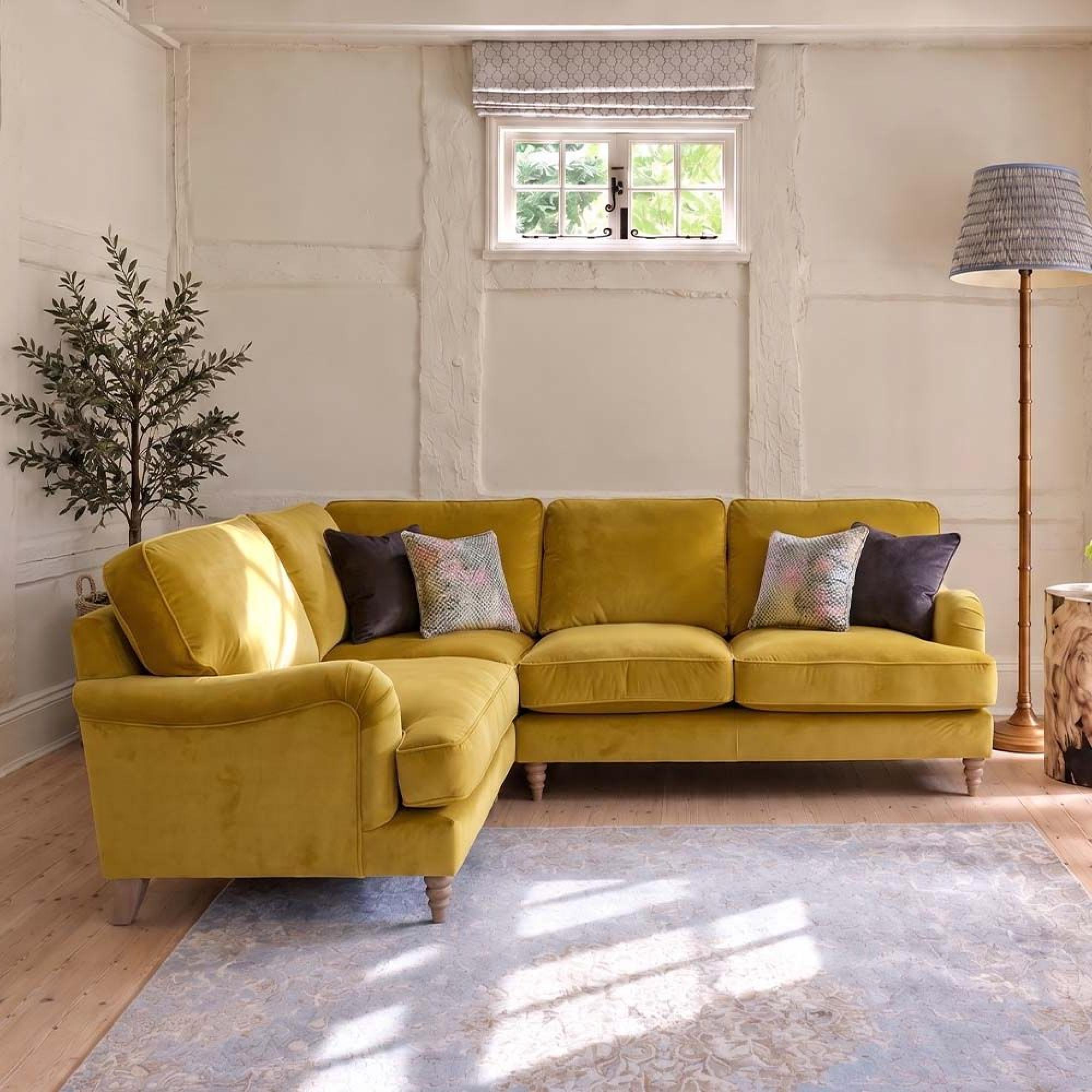 Buoyant Beatrix Fabric Corner Sofa - L2C/RH2 - Variation Available