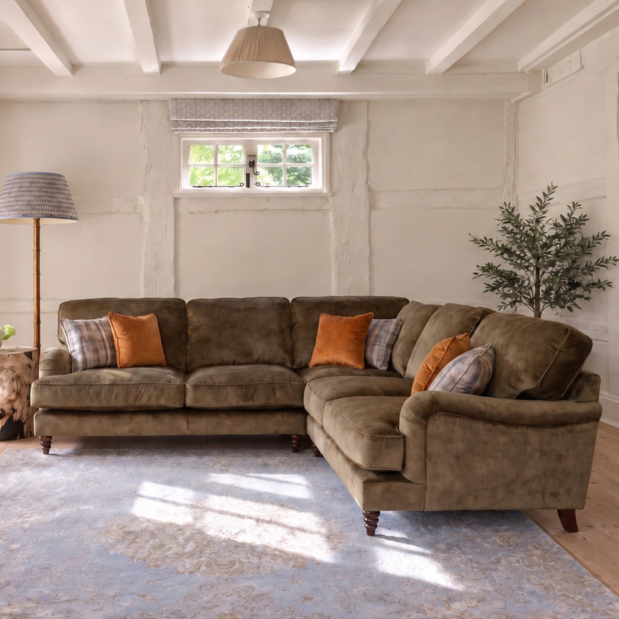 Buoyant Beatrix Fabric Corner Sofa - LH2/COR/RH2 - Variation Available