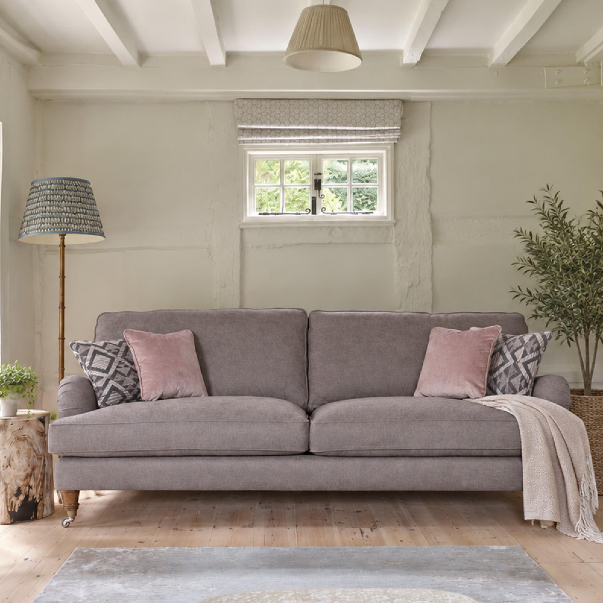 Buoyant Beatrix Fabric Sofa - 4 Seater - Variation Available
