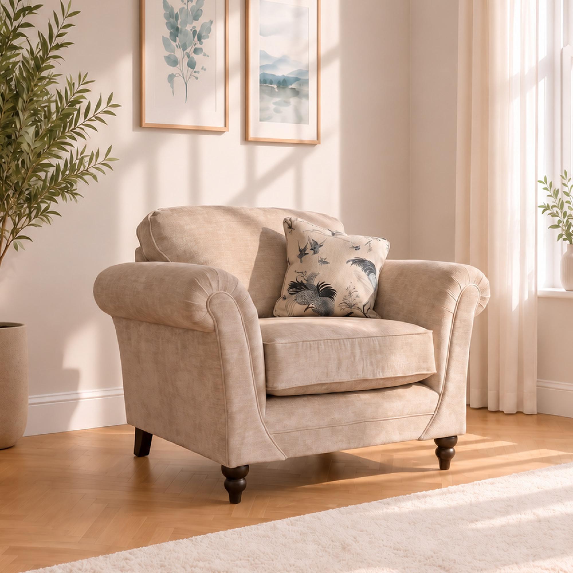 Buoyant Danbury Fabric Armchair - Variation Available