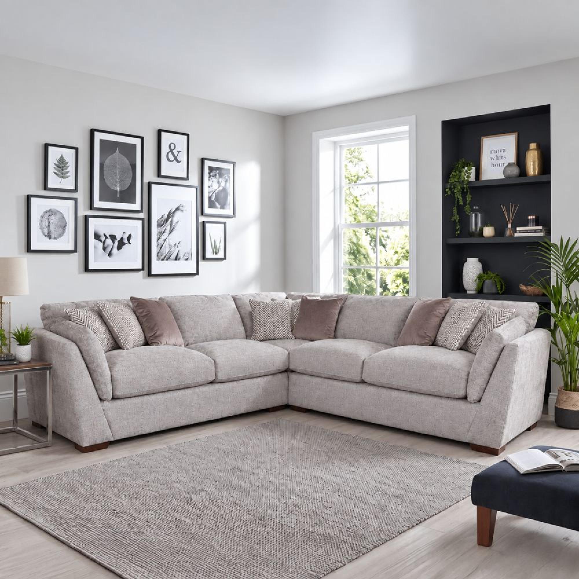 Buoyant Phoenix Fabric Corner Sofa - LH2CORRH2 - Variation Available