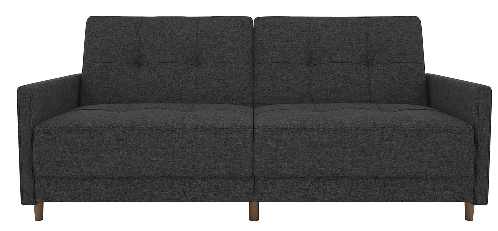 Andora Sprung Sofa Bed - 2 Seater - Grey Linen Fabric - 2146429UK