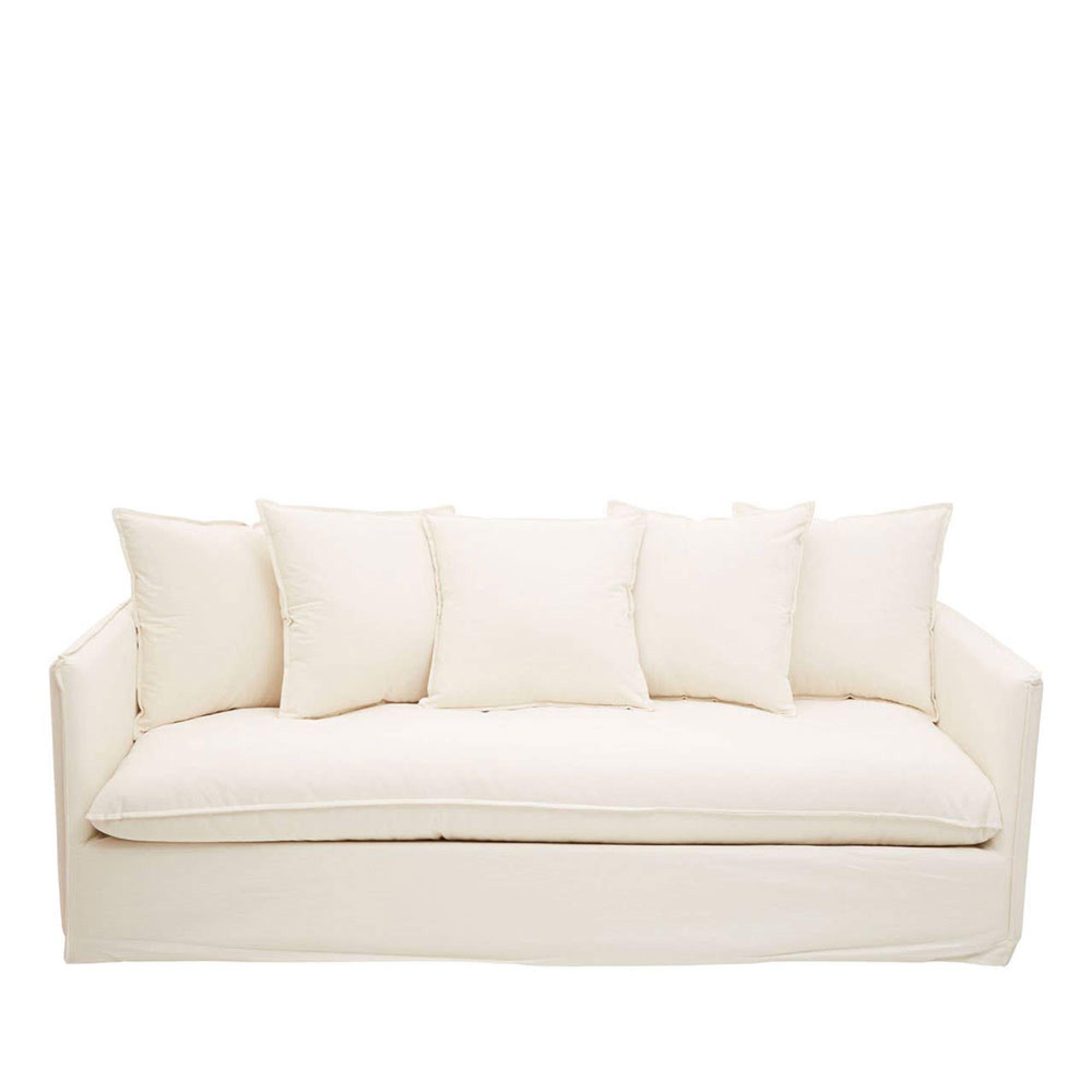 Antibes Sofa - 3 Seater - Cream Fabric