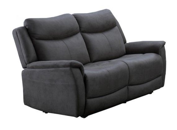 Arizona Sofa - Grey Fabric - 2 Seater