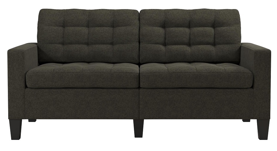 Emily Sofa - 2 Seater - Grey Linen Fabric - DA010-SFUK