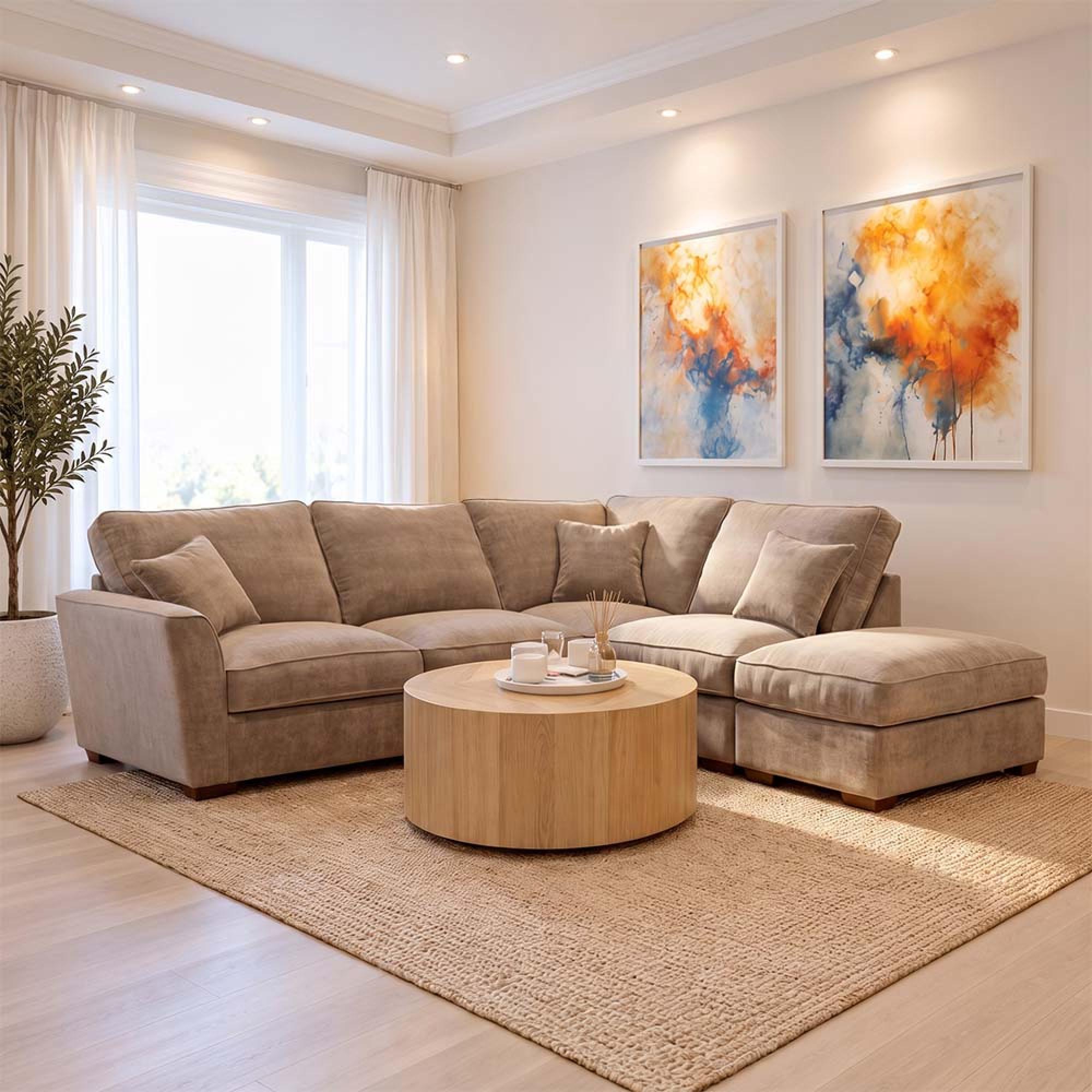 Buoyant Atlantis Fabric Corner Sofa - LH2/RFC/FST - Variation Available