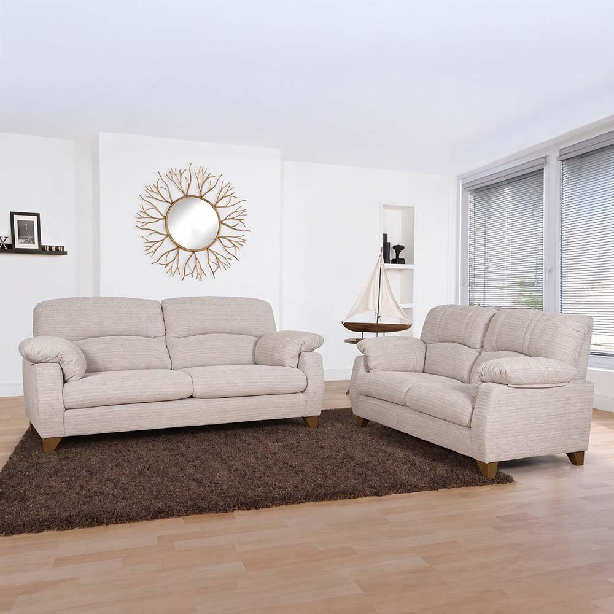 Buoyant Austin Fabric Sofa Set - 3+2 Seater - Variation Available