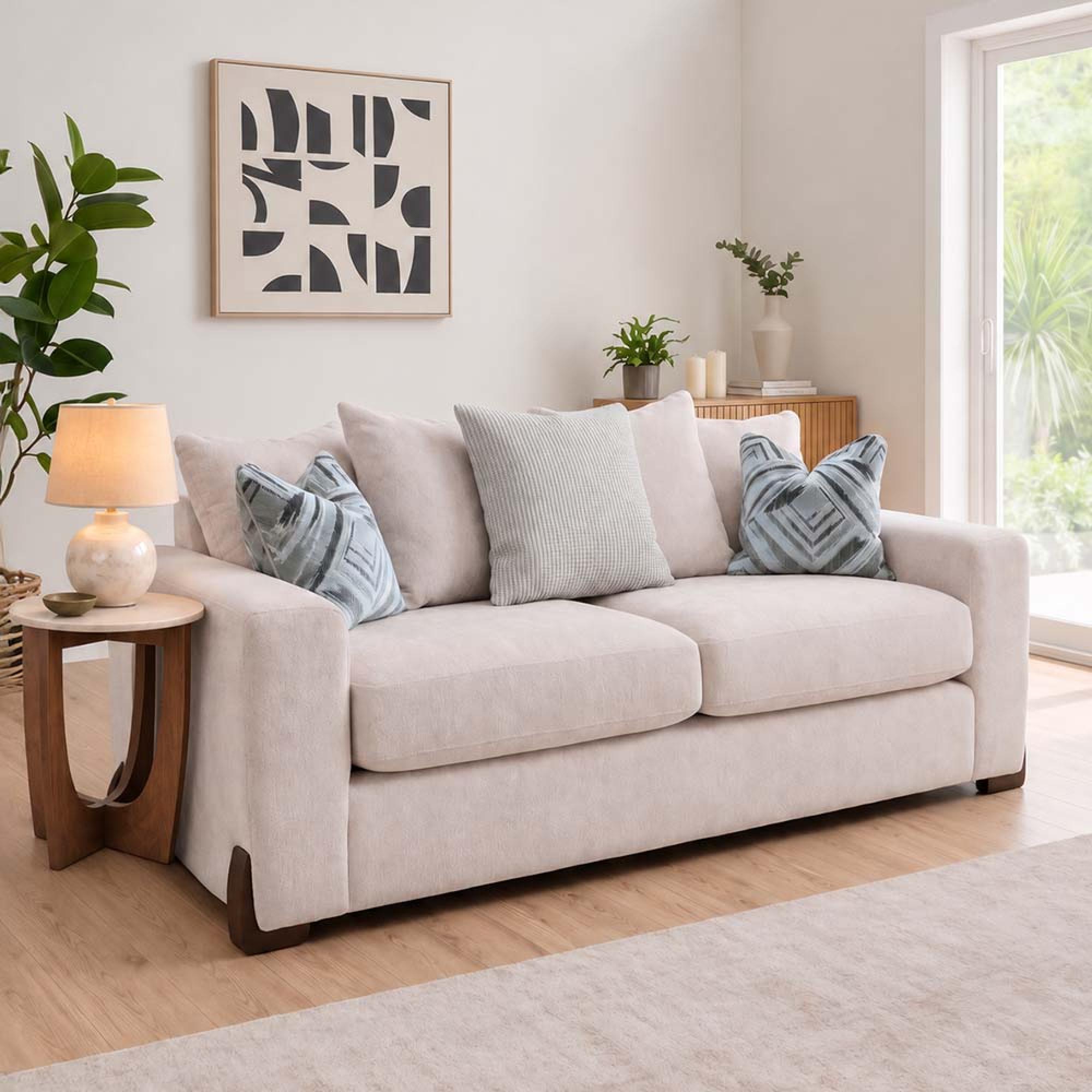 Buoyant Axel Fabric Sofa - 3 Seater - Variation Available
