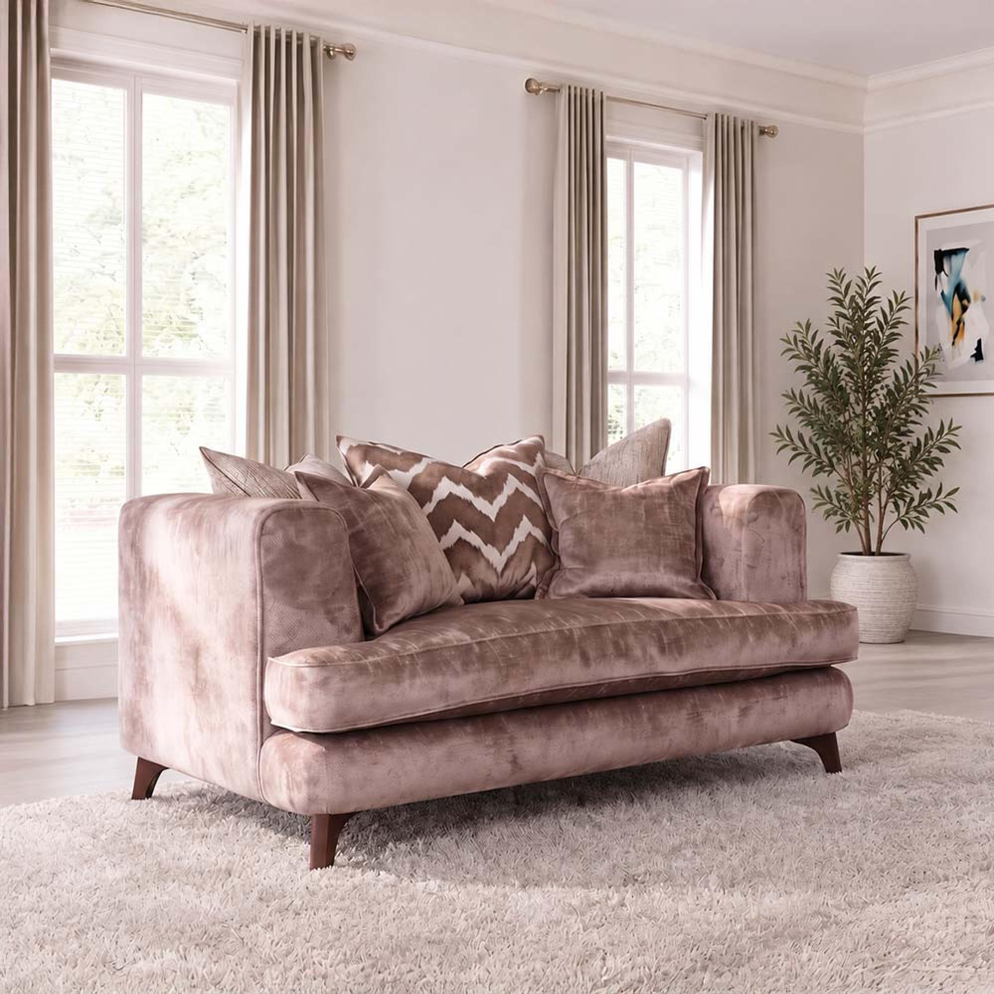 Buoyant Cancun Fabric Love Chair - Variation Available