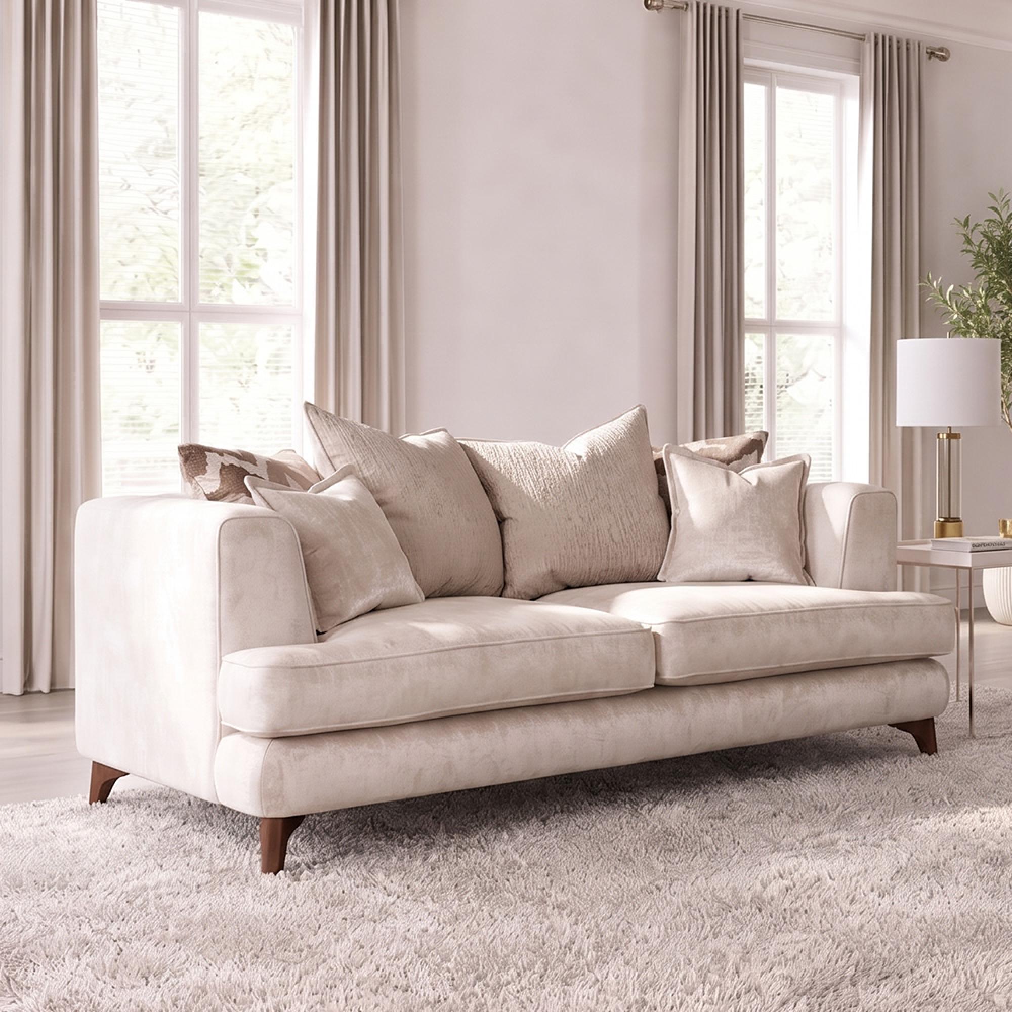Buoyant Cancun Fabric Sofa - 3 Seater - Variation Available