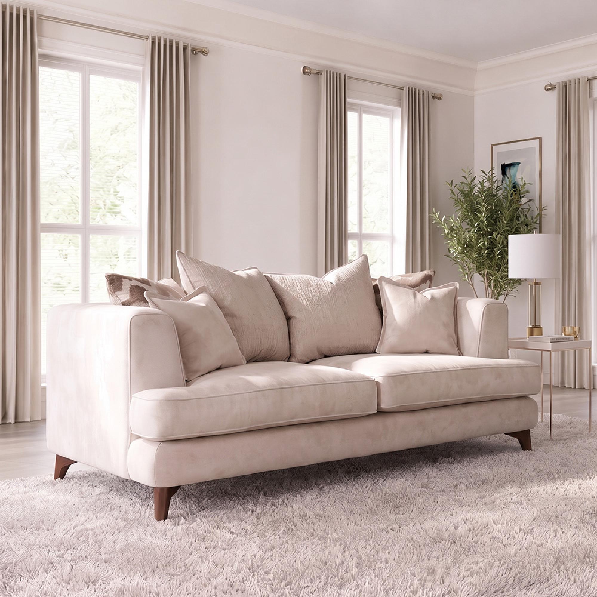 Buoyant Cancun Fabric Sofa - 3 Seater - Variation Available
