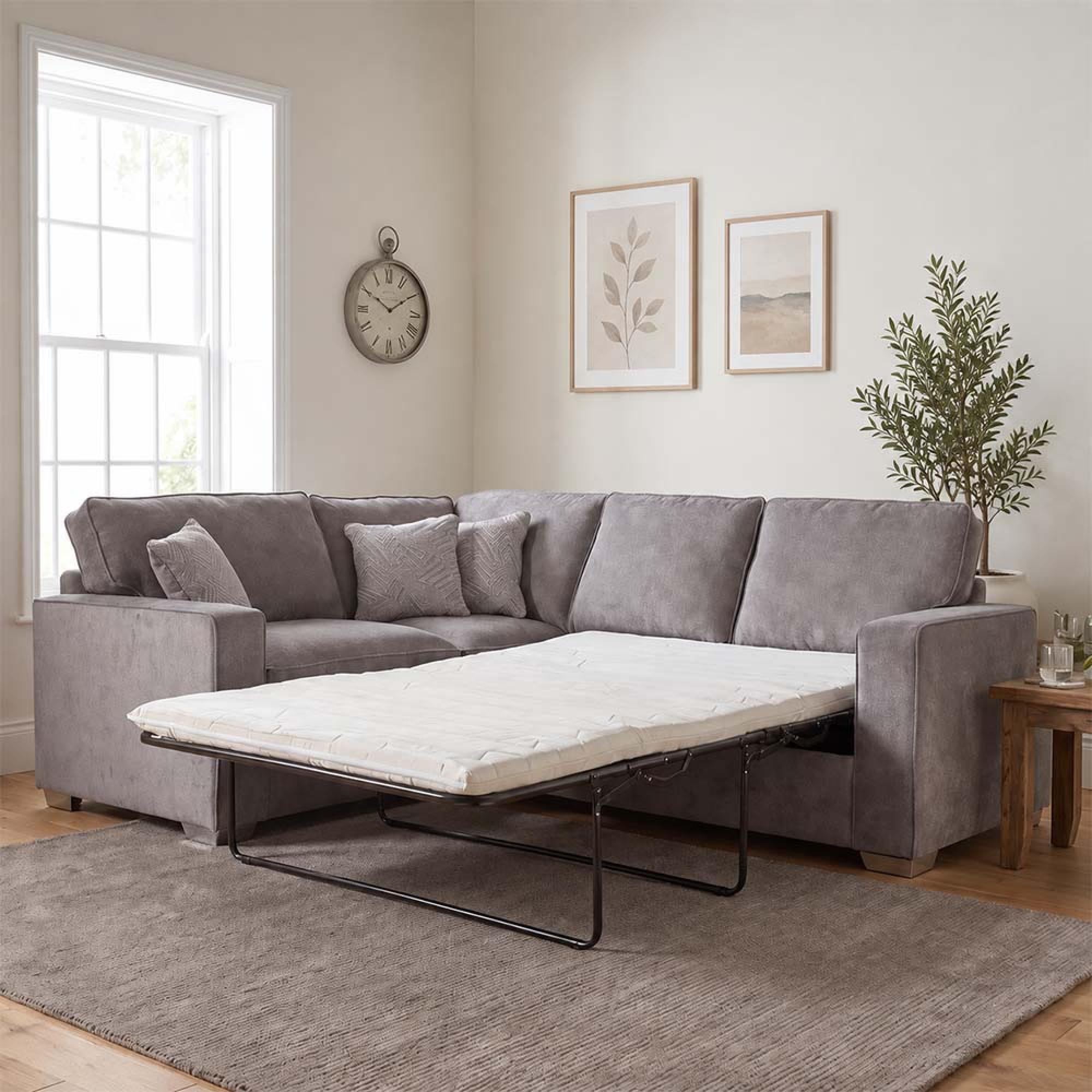 Buoyant Chicago Fabric Corner Sofa Bed - Pull Out - LH1/COR/R2S - Variation Available