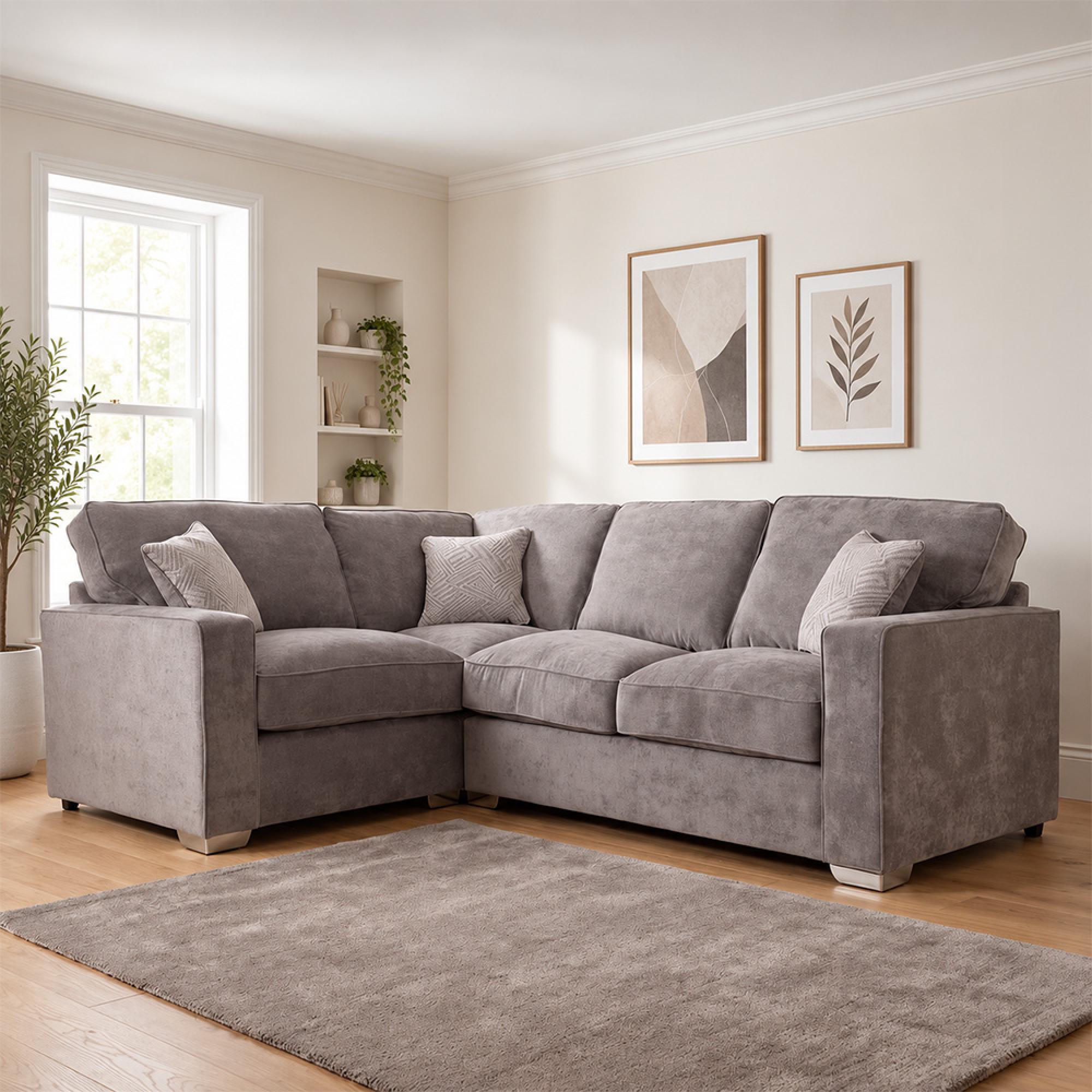 Buoyant Chicago Fabric Corner Sofa - LH1/COR/RH2 - Variation Available