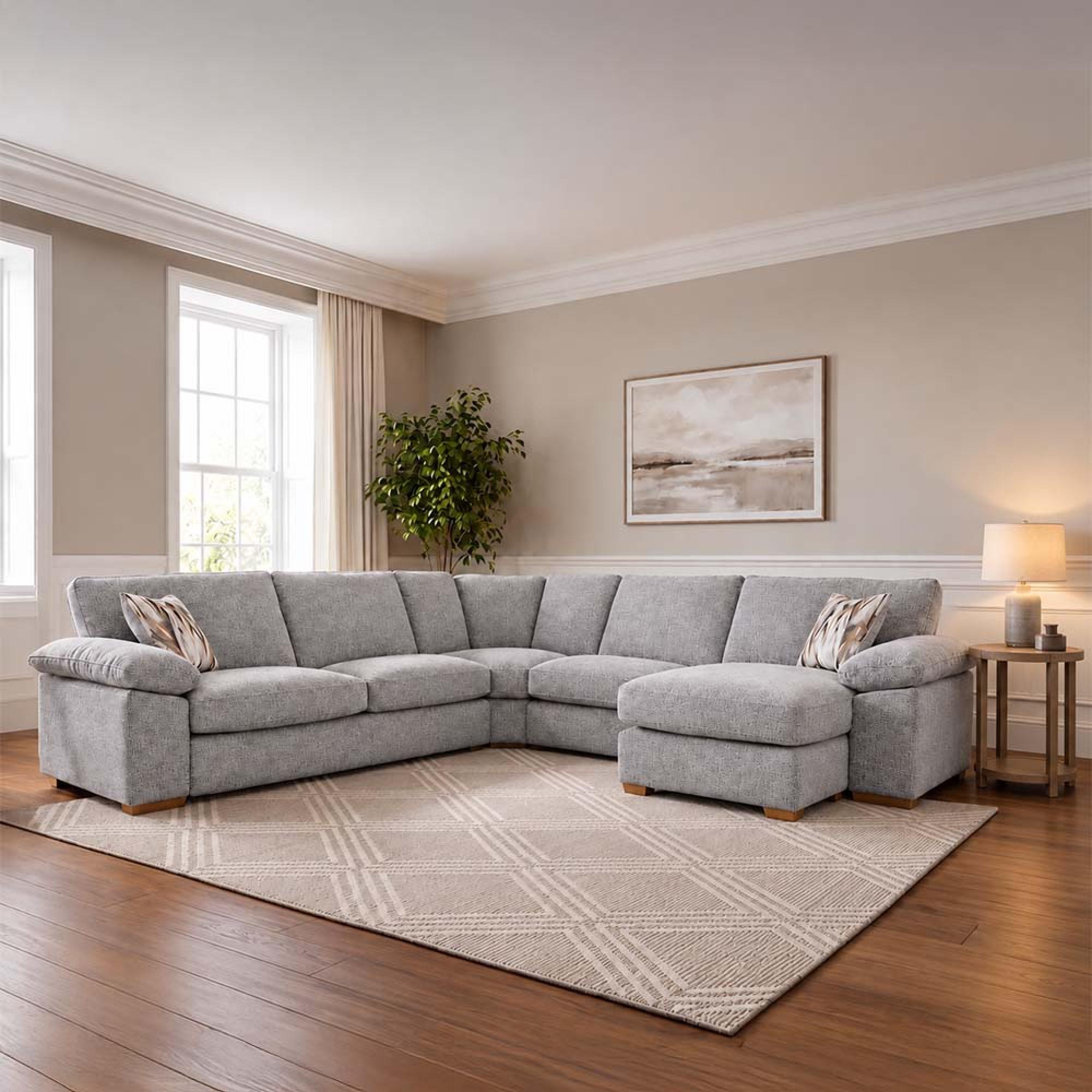 Buoyant Dexter Fabric Corner Sofa - LH2/COR/R2V+VP - Variation Available