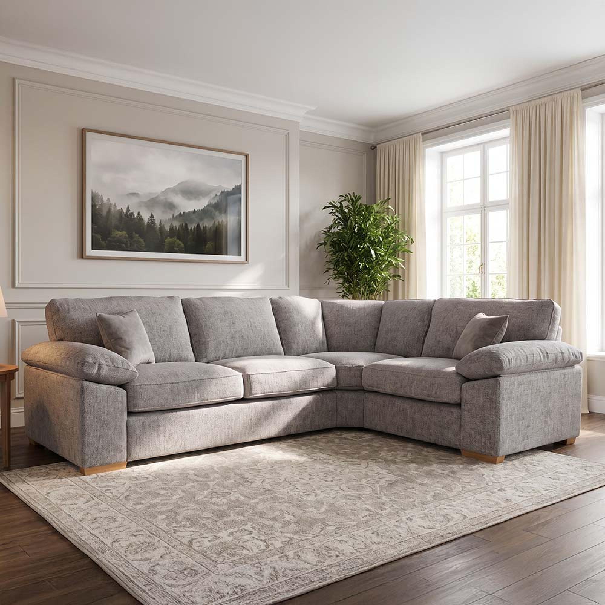 Buoyant Dexter Fabric Corner Sofa - LH2/COR/RH1 - Variation Available