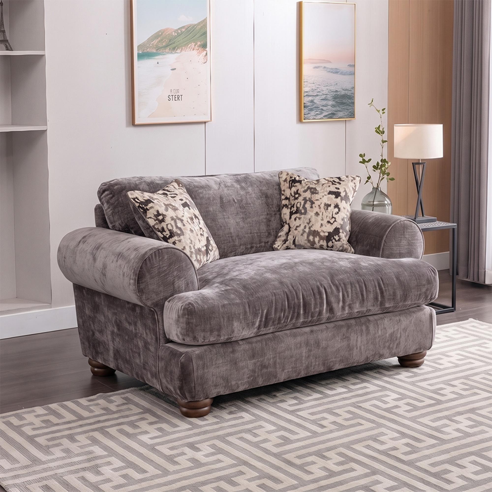 Buoyant Horatio Fabric Love Chair - Variation Available