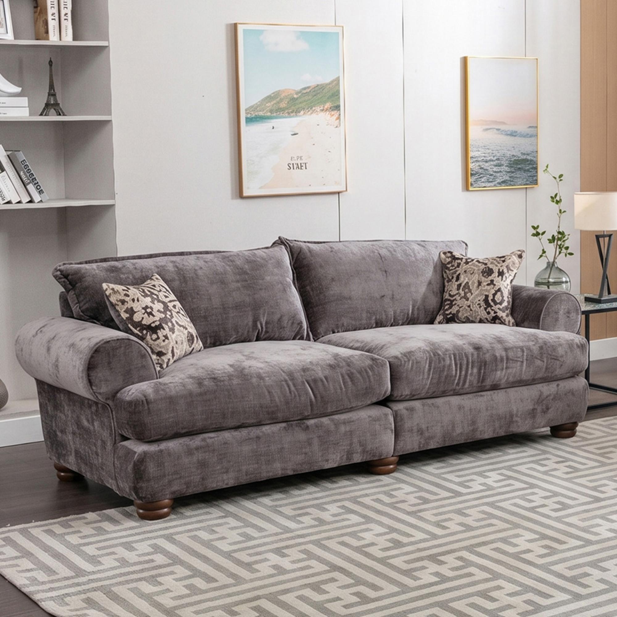 Buoyant Horatio Fabric Sofa - 4 Seater - Variation Available