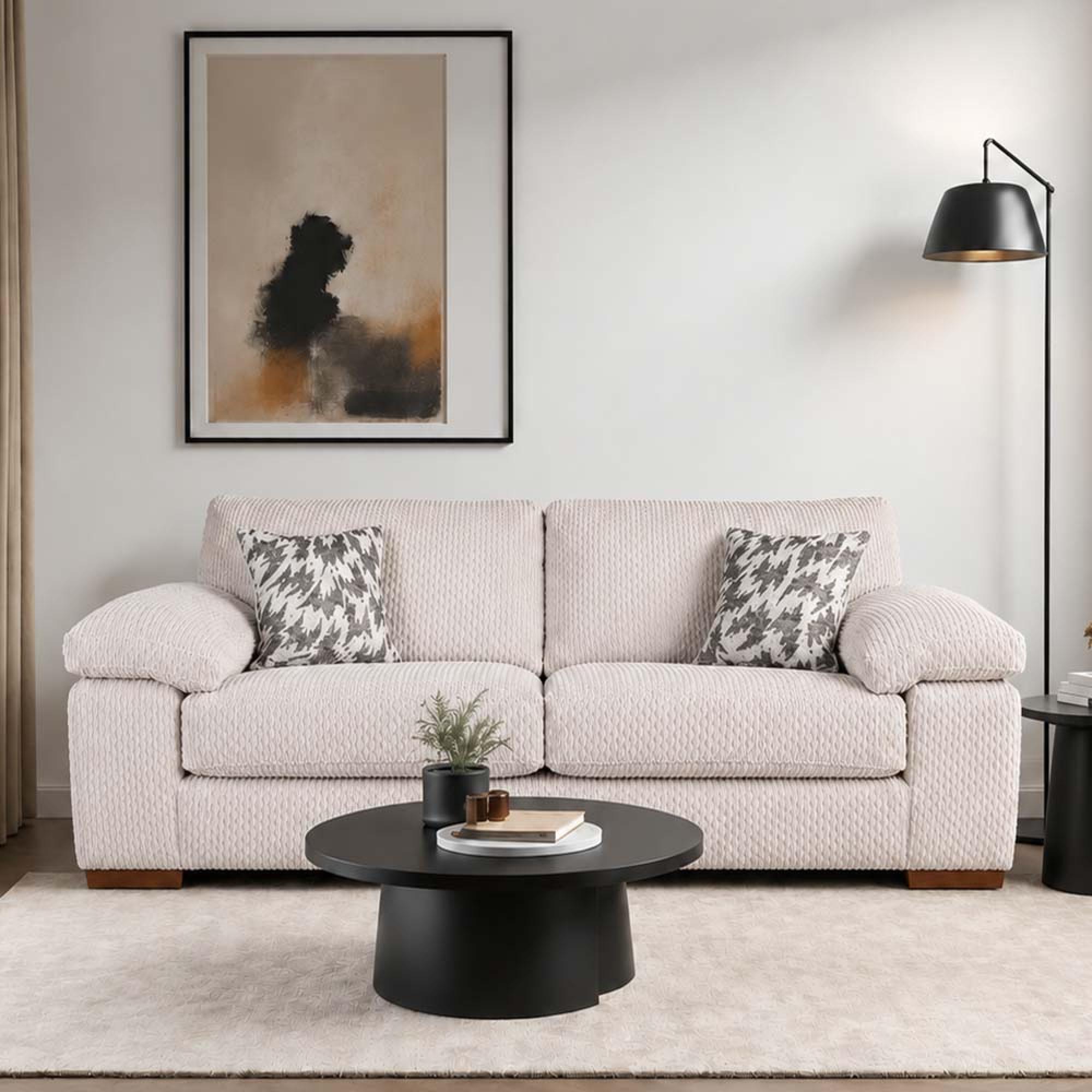 Buoyant Lara Fabric Sofa - 3 Seater - Variation Available