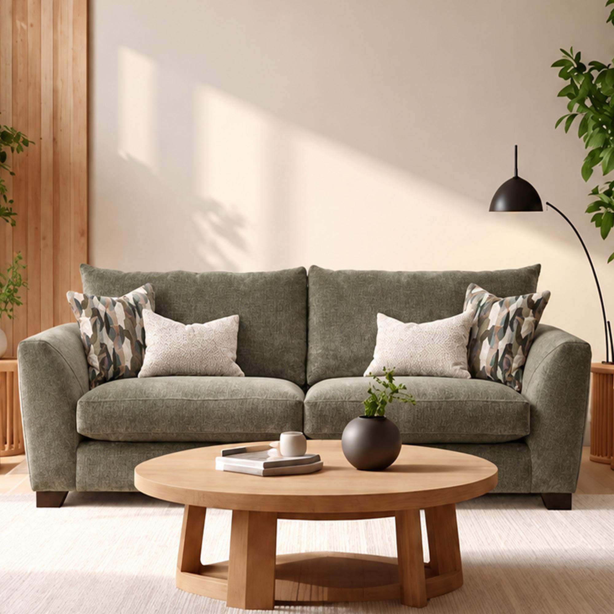Buoyant Mala Fabric Sofa - 3 Seater - Variation Available