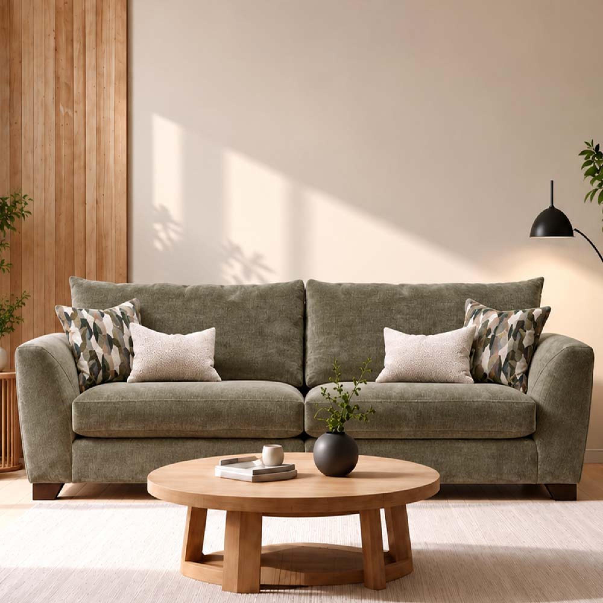 Buoyant Mala Fabric Sofa - 4 Seater - Variation Available