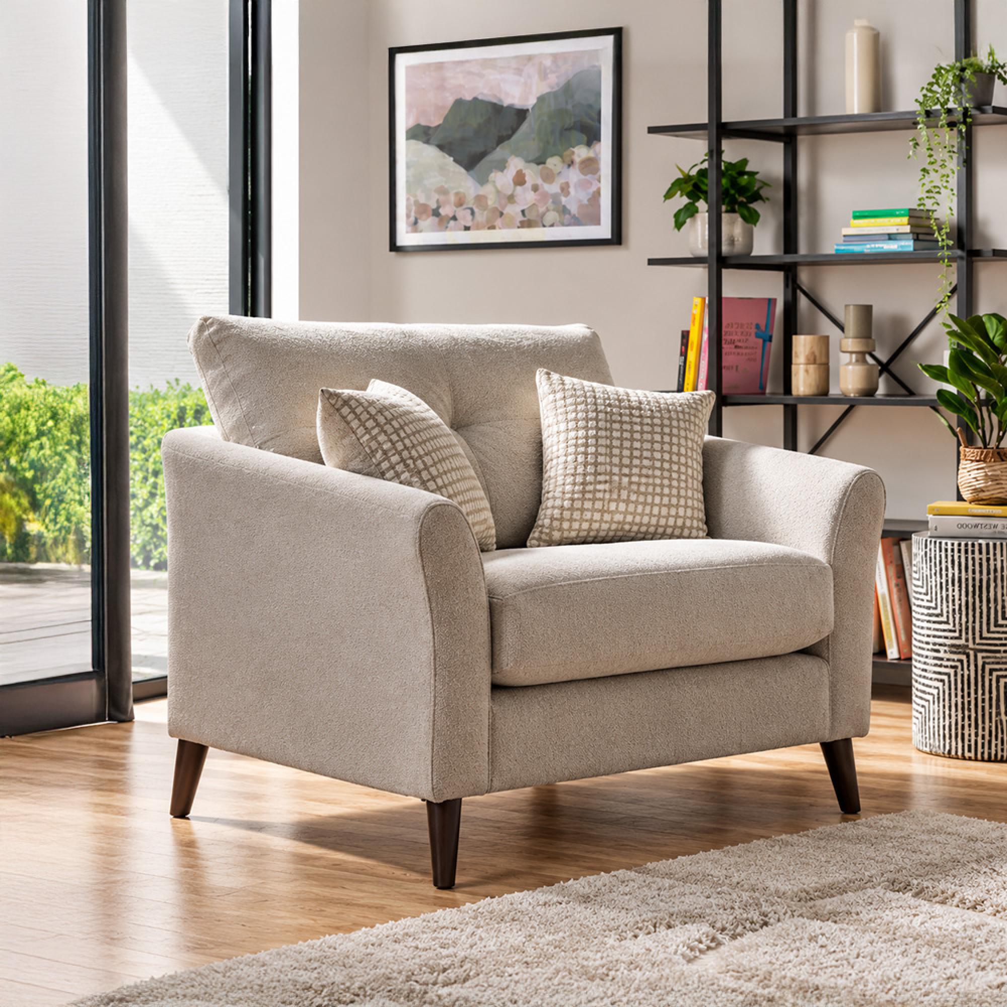 Buoyant Molly Fabric Armchair - Variation Available
