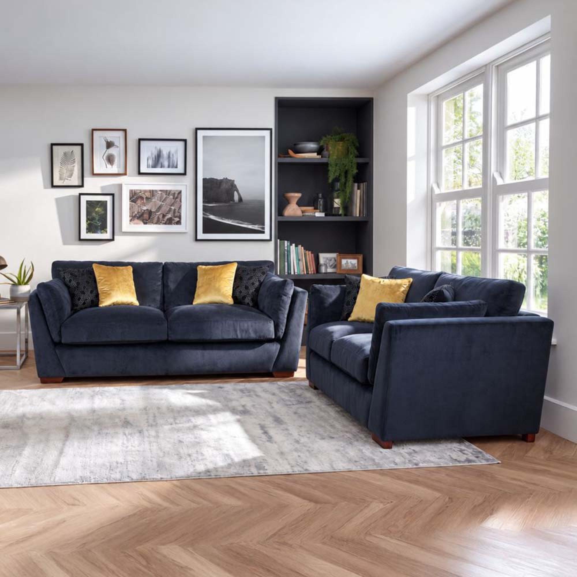 Buoyant Phoenix Fabric Sofa Set - 3+2 Seater - Variation Available