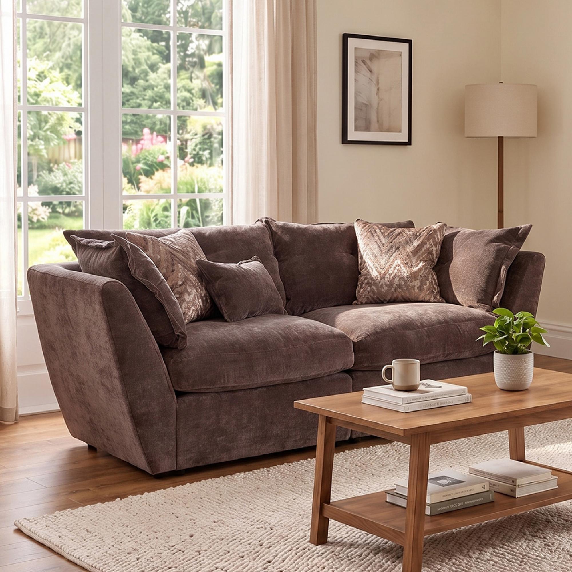 Buoyant Sully Fabric Sofa - 3 Seater - Variation Available