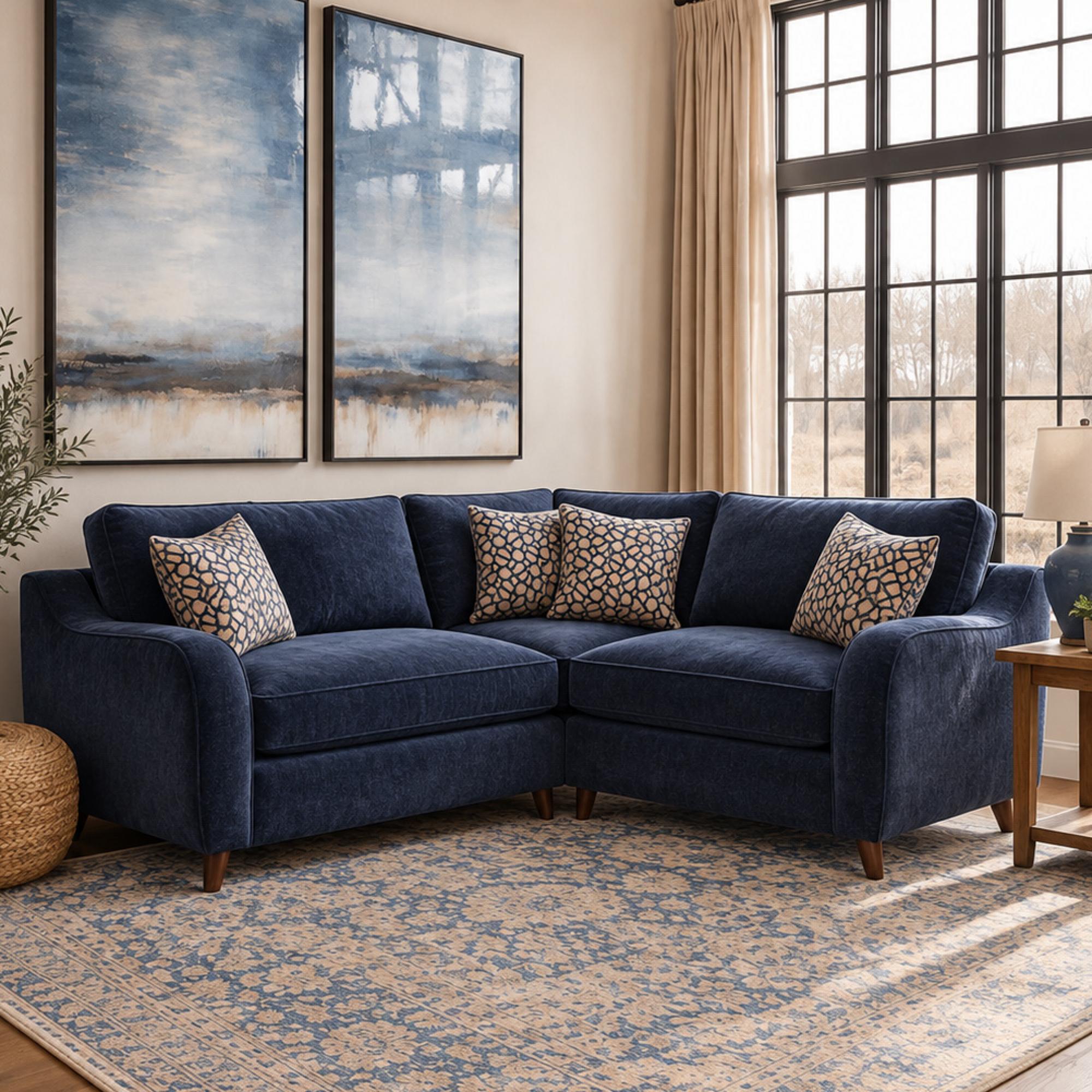 Buoyant Varley Fabric Corner Sofa - LH1/COR/RH1 - Variation Available