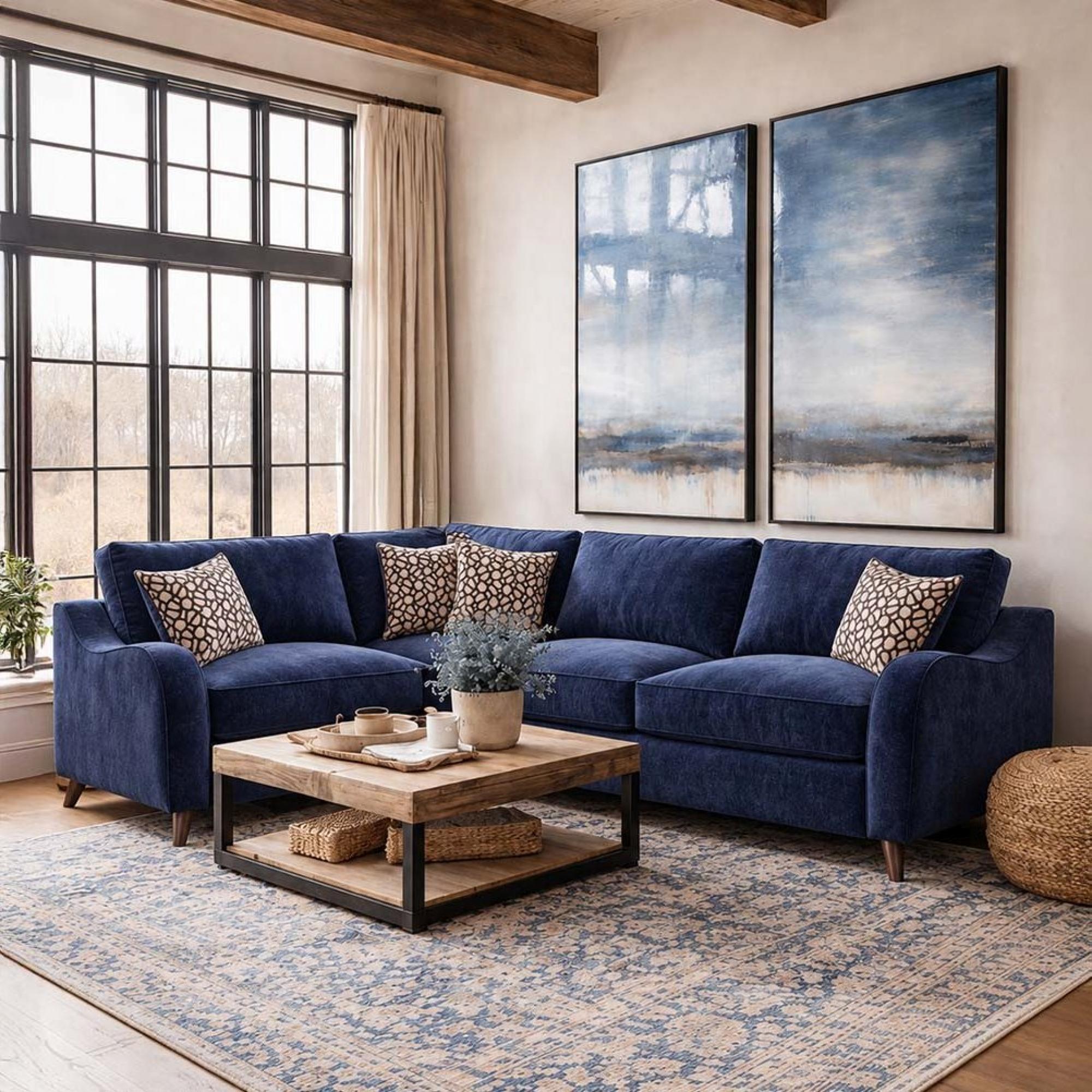 Buoyant Varley Fabric Corner Sofa - LH1/COR/RH2 - Variation Available
