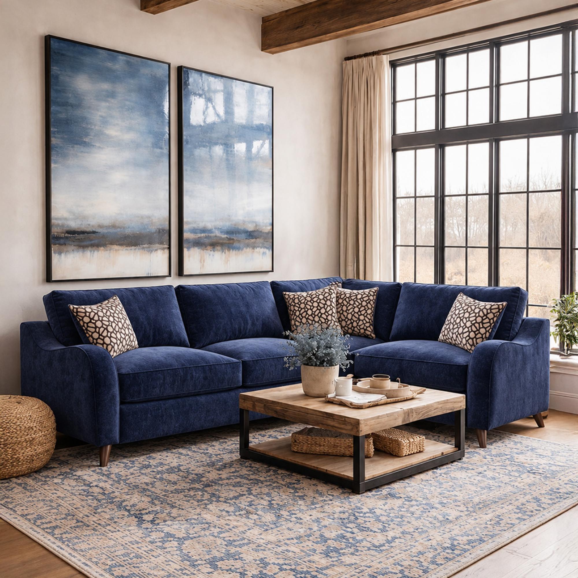 Buoyant Varley Fabric Corner Sofa - LH2/COR/RH1 - Variation Available